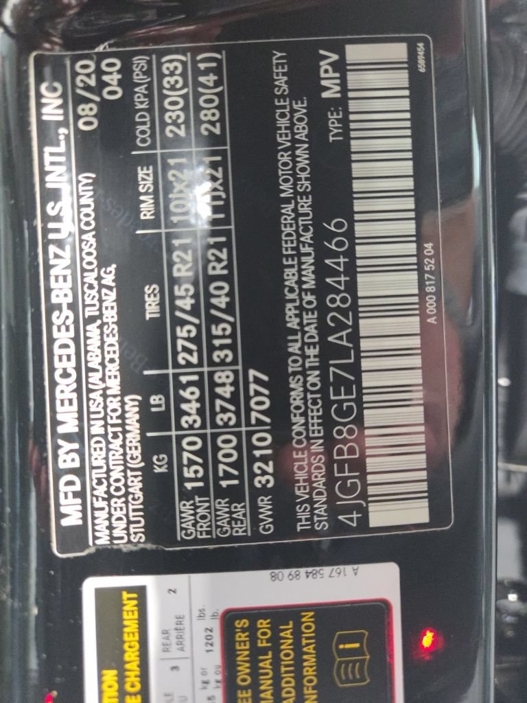 Used 2020 Mercedes-Benz GLE 580 4MATIC image 16