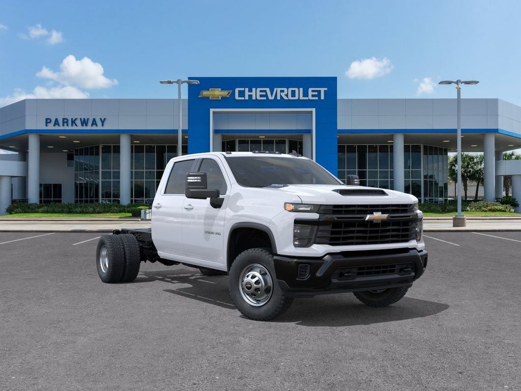New 2025 Chevrolet Silverado 3500 W/T w/ Snow Plow Prep Package video 1