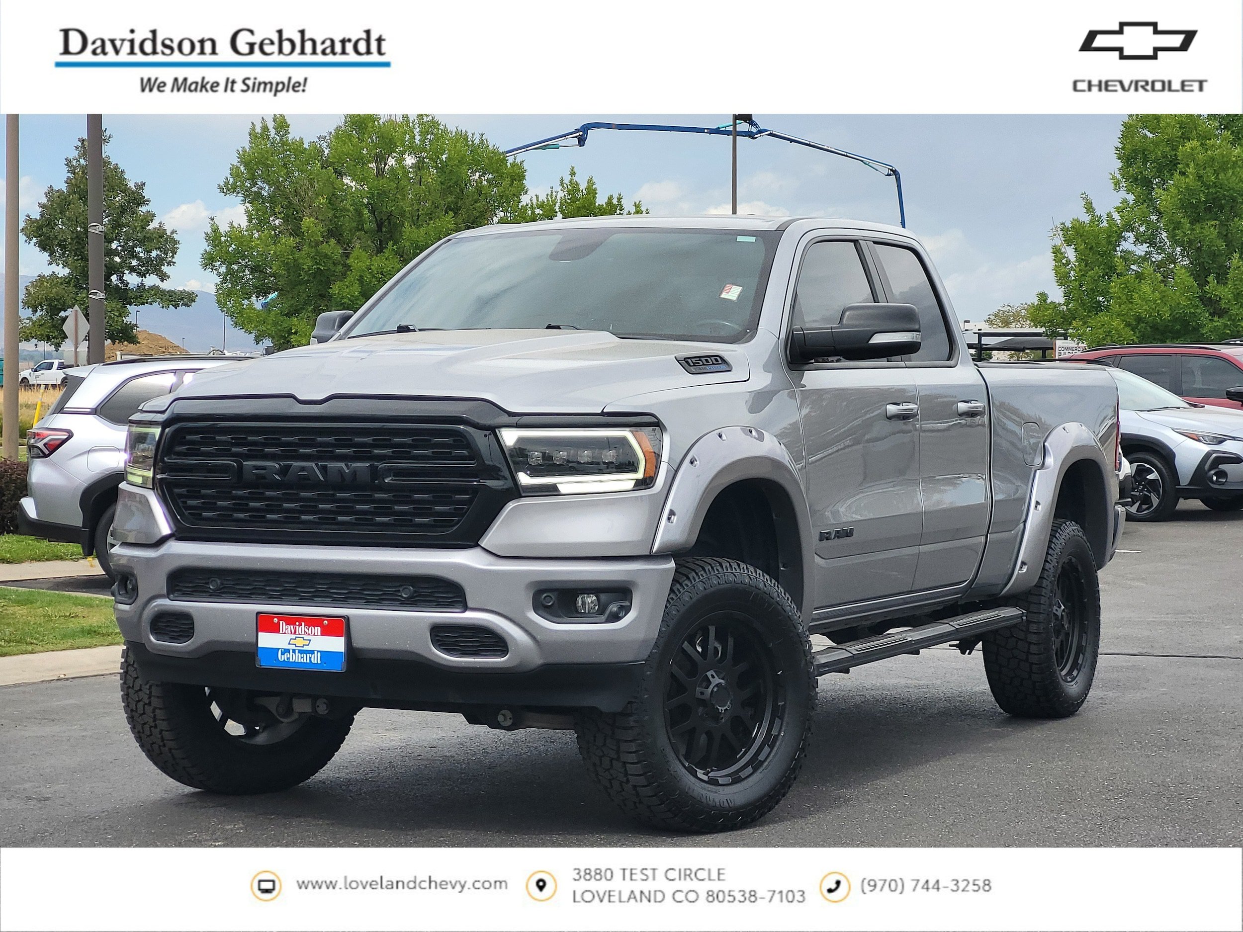 Used 2022 RAM 1500 Big Horn w/ Night Edition AWD/4WD image 1