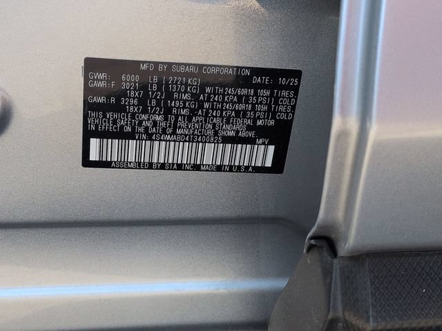 Certified 2026 Subaru Ascent Premium AWD/4WD image 42