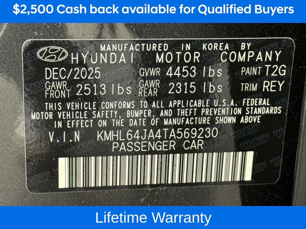 New 2026 Hyundai Sonata SEL image 29