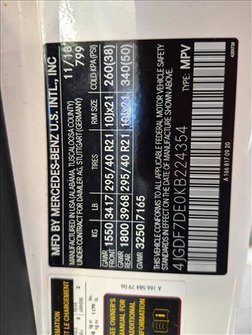 Used 2019 Mercedes-Benz GLS 550 4MATIC image 25