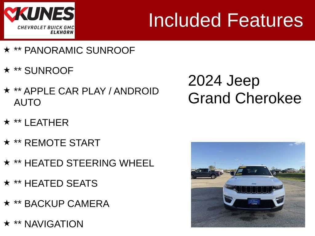 Used 2024 Jeep Grand Cherokee Limited 4xe image 2