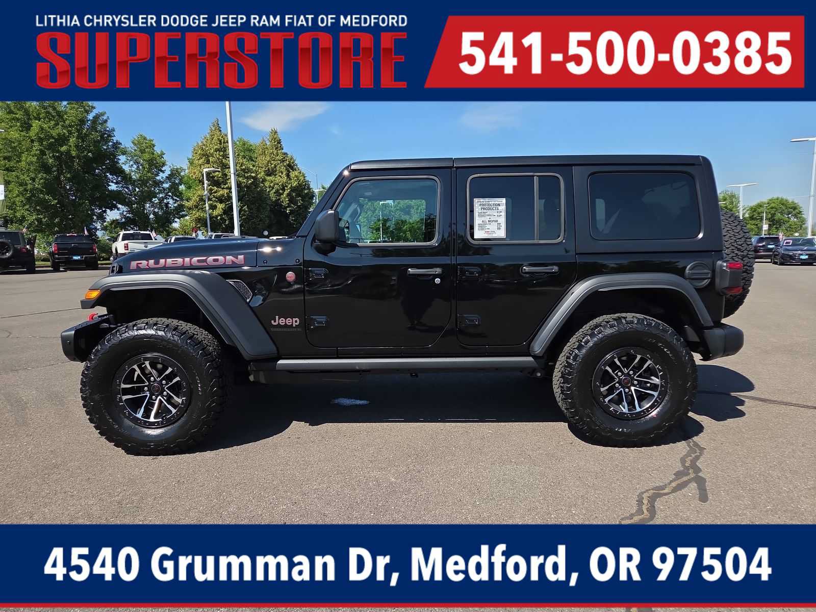 New 2026 Jeep Wrangler Unlimited Rubicon w/ Xtreme 35 Tire Package AWD/4WD image 11