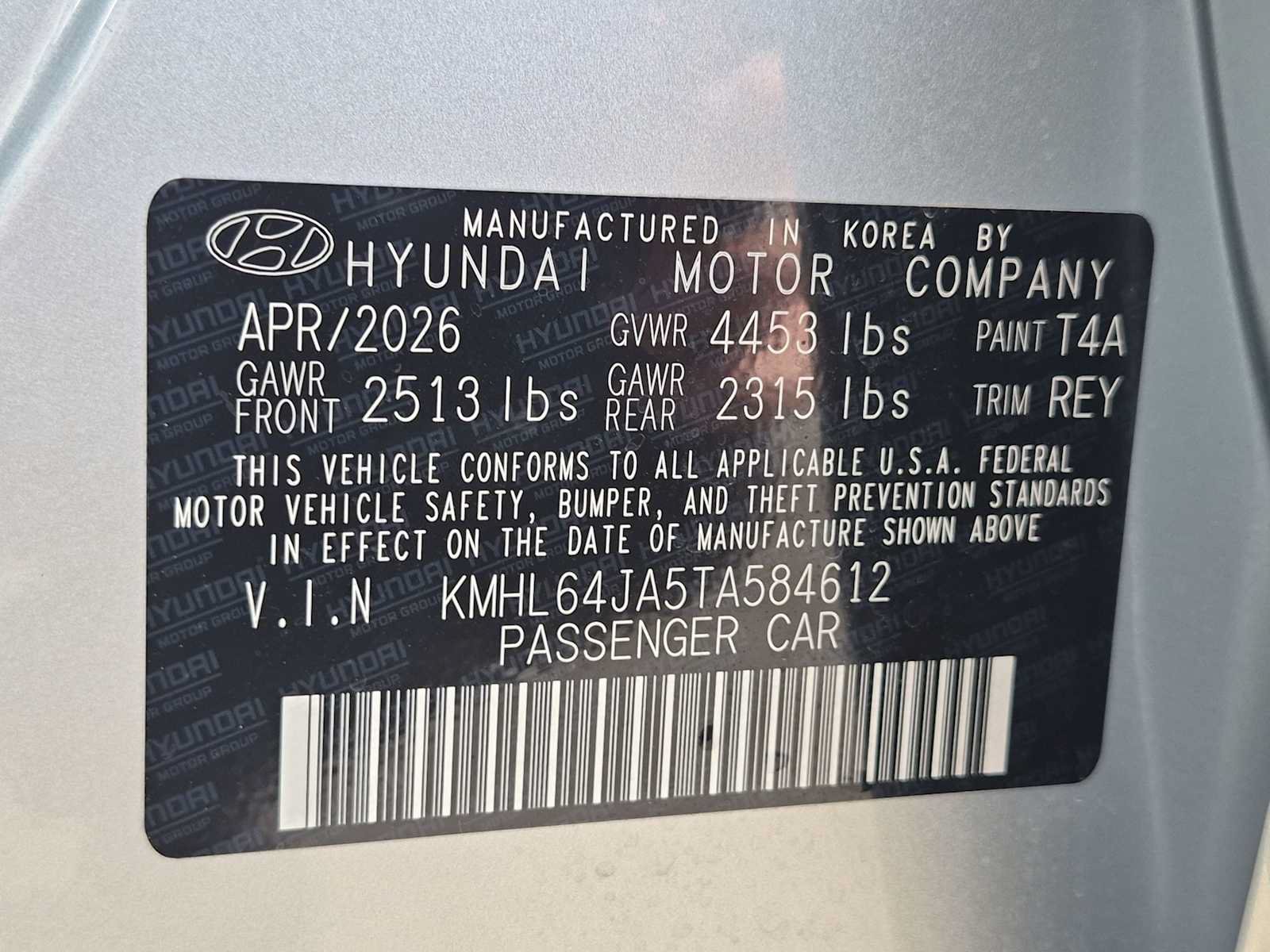 New 2026 Hyundai Sonata SEL FWD image 34