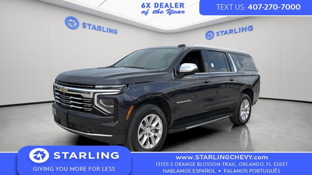 Certified 2025 Chevrolet Suburban Premier AWD/4WD image 1