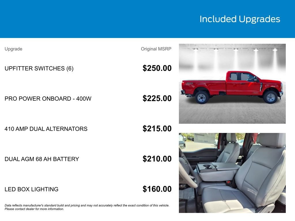New 2026 Ford F350 XL w/ XL Chrome Package image 4