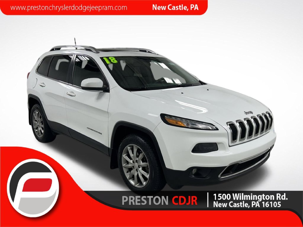 Used 2018 Jeep Cherokee Limited AWD/4WD image 1