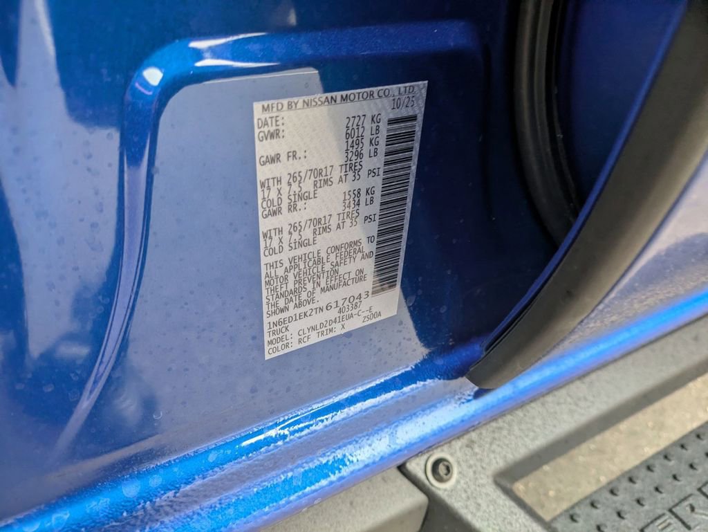 New 2026 Nissan Frontier PRO-4X w/ Pro-4x Convenience Package image 20