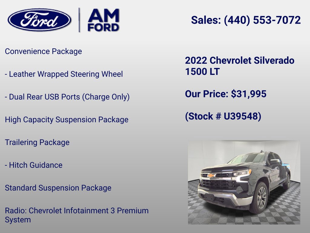Used 2022 Chevrolet Silverado 1500 LT AWD/4WD image 8