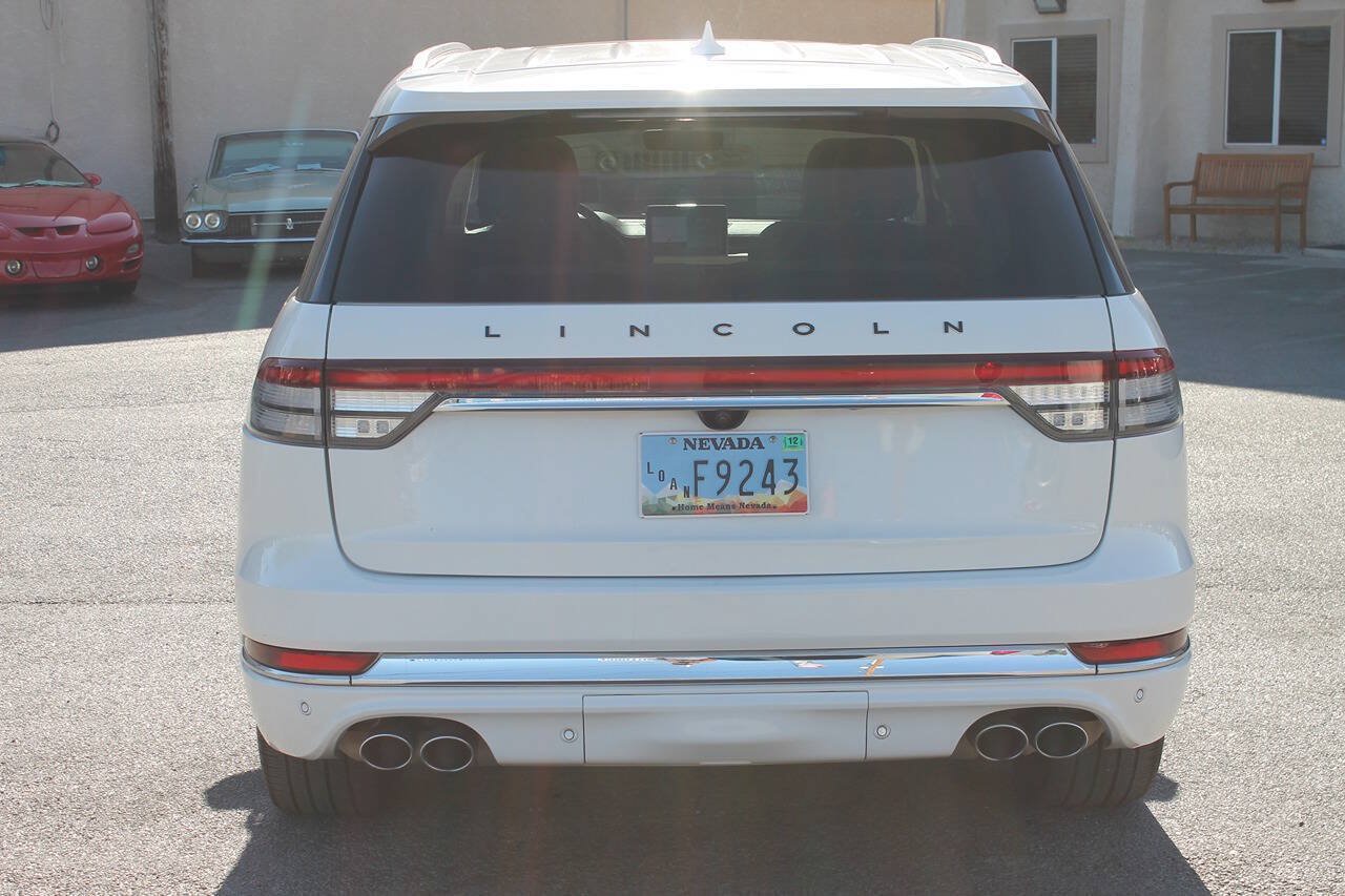 Used 2020 Lincoln Aviator Black Label Grand Touring w/ Class IV Trailer Tow Package AWD/4WD image 8