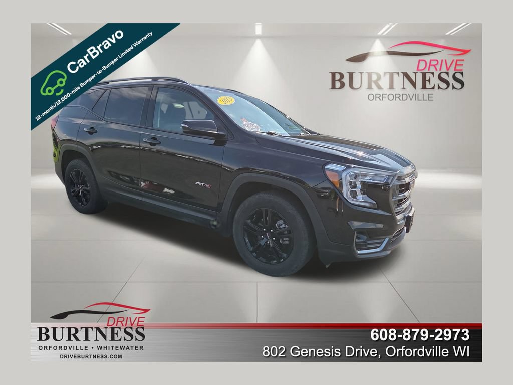 Certified 2023 GMC Terrain AT4 w/ LPO, Floor Liner Package AWD/4WD 360° Tour
