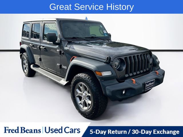 Used 2020 Jeep Wrangler Unlimited Sport image 1