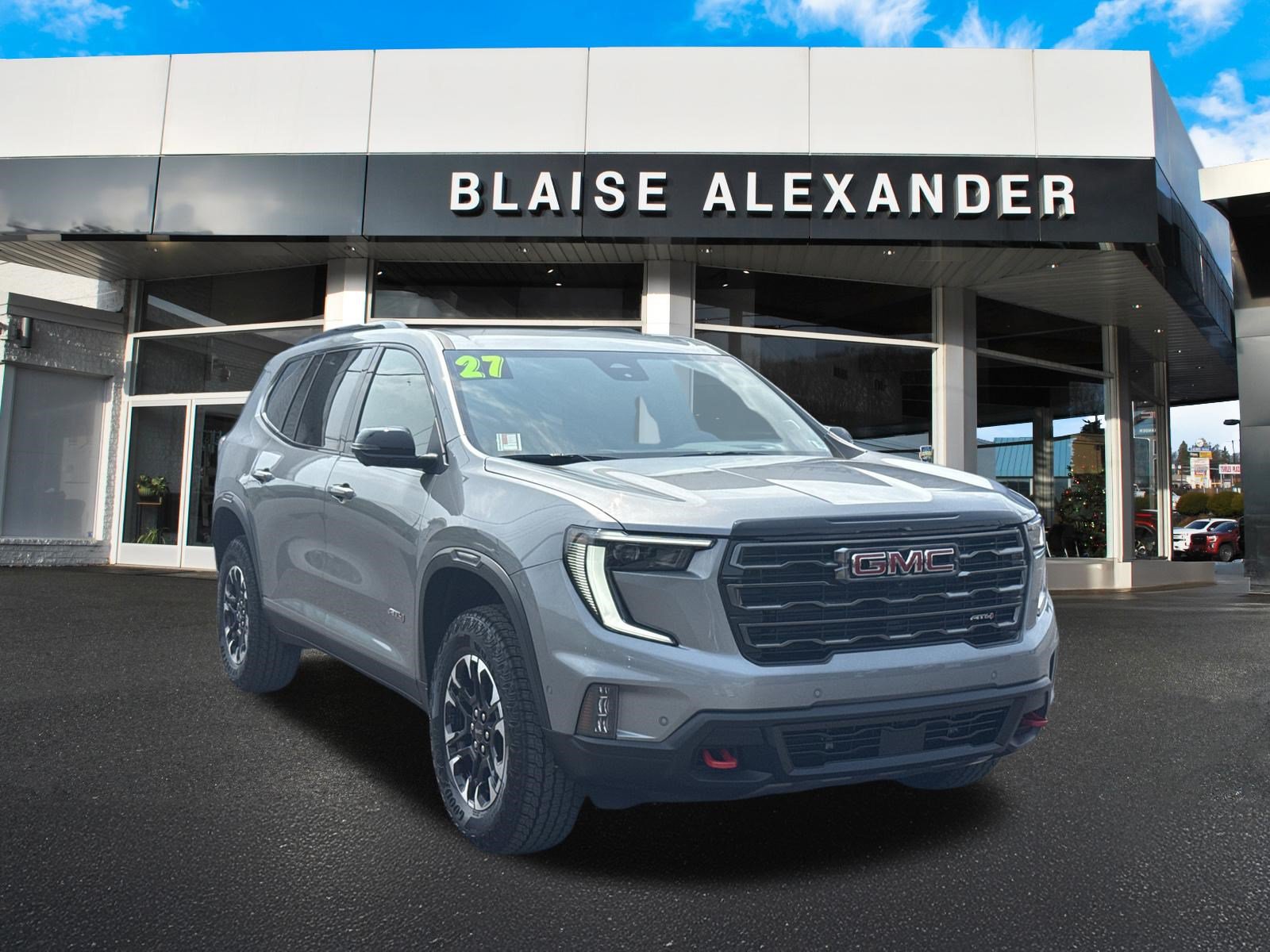 New 2027 GMC Acadia AT4 w/ AT4 Reserve Package