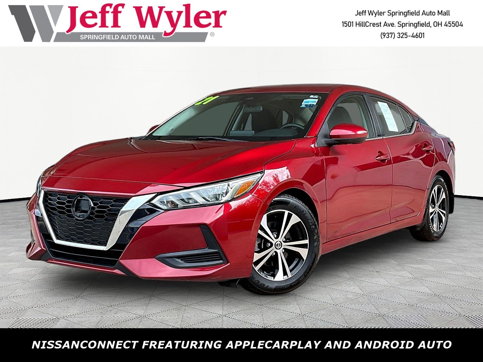 Used 2021 Nissan Sentra SV FWD image 1