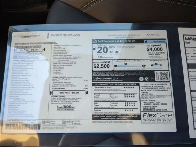 New 2026 Chrysler Pacifica Select image 17