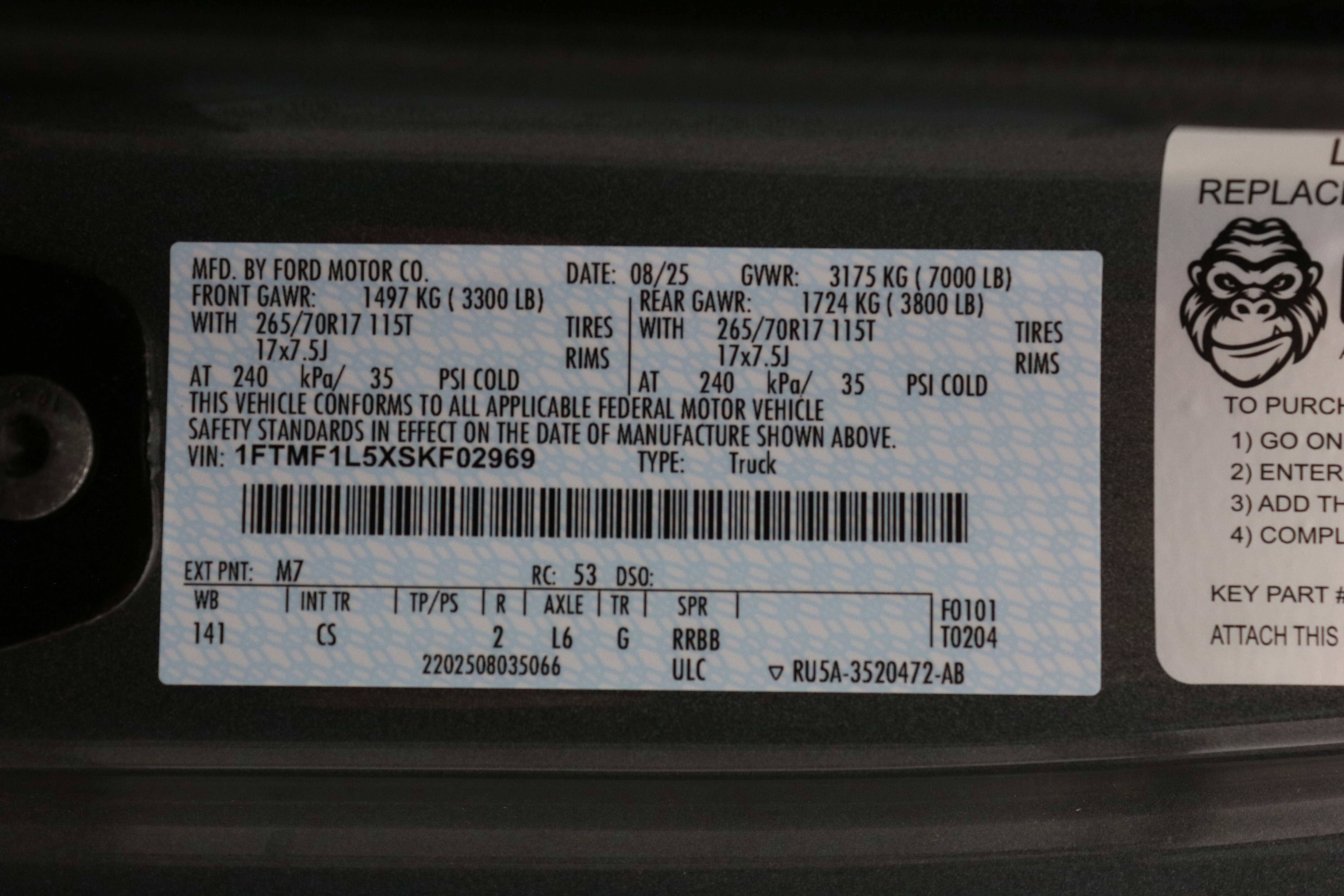 New 2025 Ford F150 XL w/ Equipment Group 103A High image 39