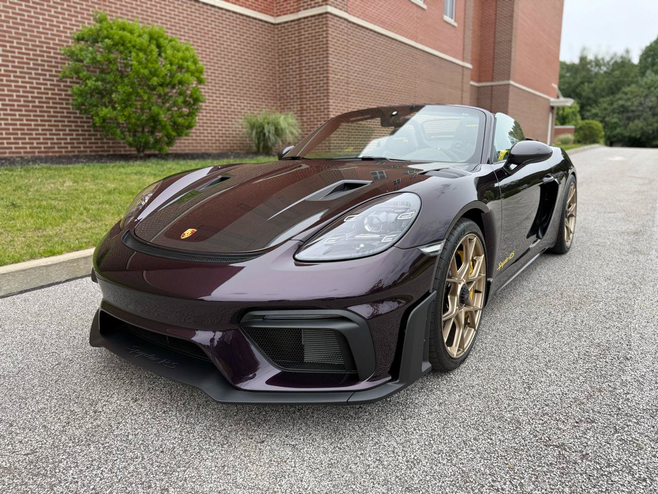 Used 2025 Porsche 718 Boxster Spyder RS RWD image 3