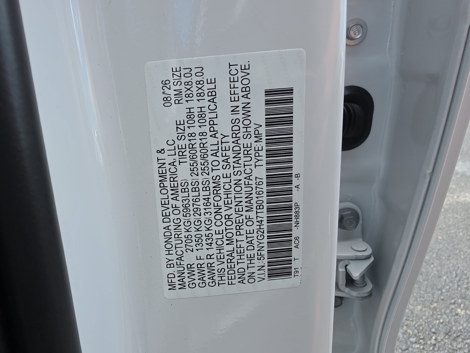 New 2026 Honda Pilot EX-L image 29