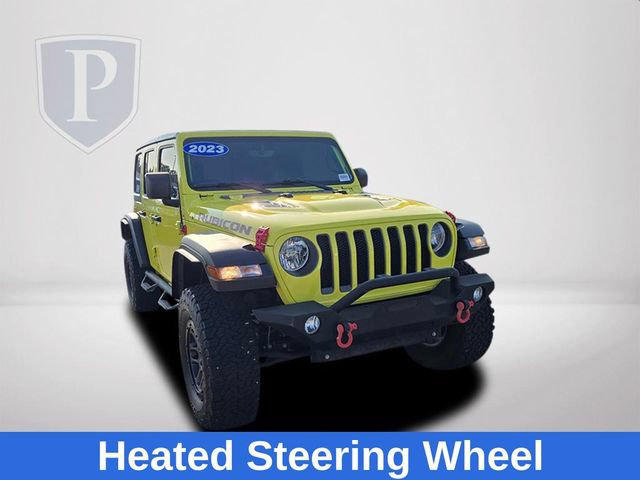 Used 2023 Jeep Wrangler Unlimited Rubicon w/ Xtreme 35 Tire Package AWD/4WD image 16