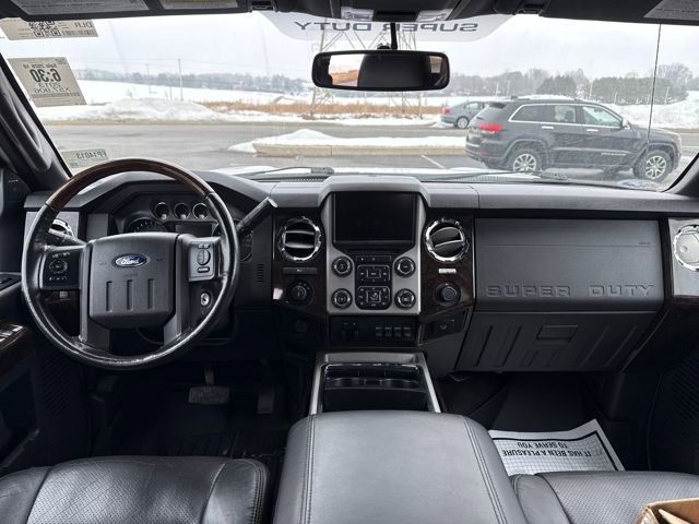Used 2013 Ford F350 Platinum w/ Snow Plow Prep Pkg image 16