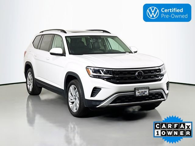 Certified 2022 Volkswagen Atlas SE w/ Panoramic Sunroof Package image 1