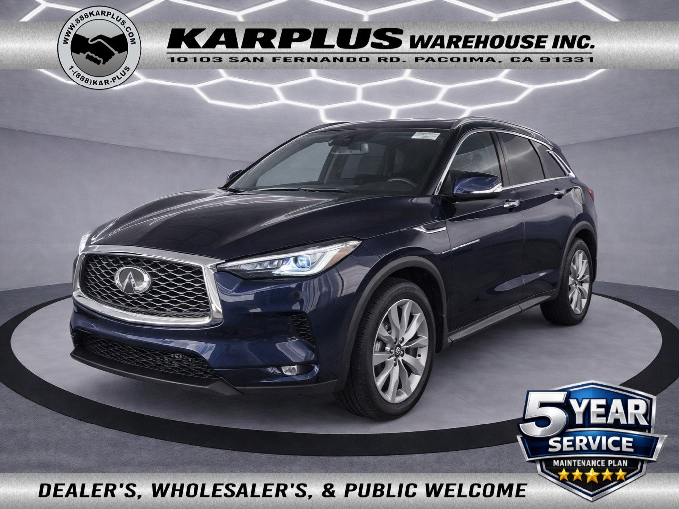 Used 2021 INFINITI QX50 Luxe