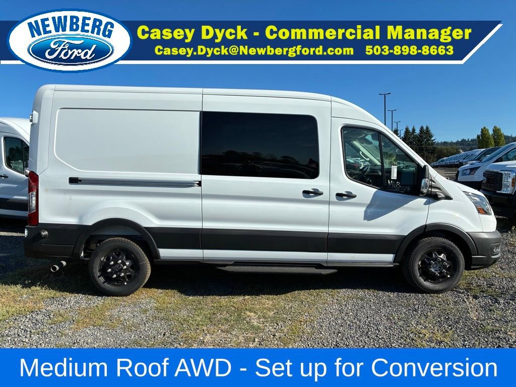 New 2025 Ford Transit 350 148 Medium Roof AWD w/ Upfitter Package image 4