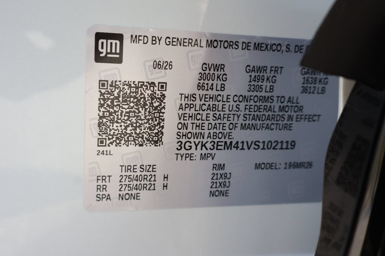 New 2027 Cadillac Optiq Sport w/ LPO, ONYX Package AWD/4WD image 28