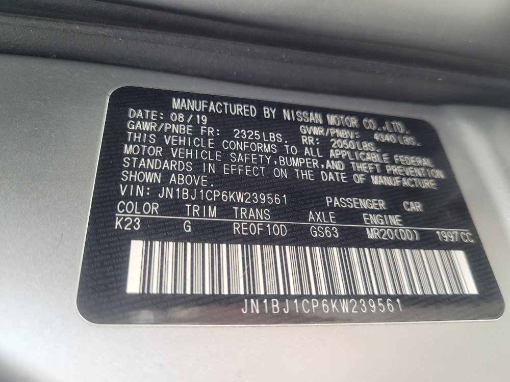 Used 2019 Nissan Rogue Sport S FWD image 33