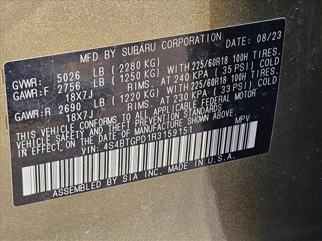 Used 2024 Subaru Outback Touring XT image 13