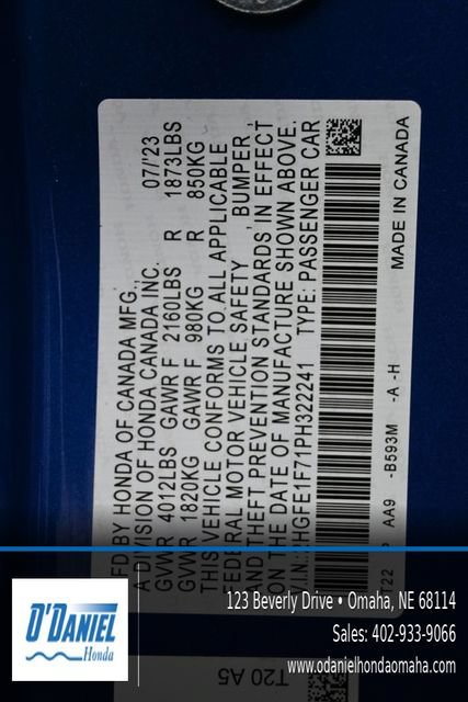 Used 2023 Honda Civic EX image 45