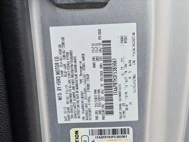 Used 2015 Ford Mustang Coupe w/ Enhanced Security Package image 21