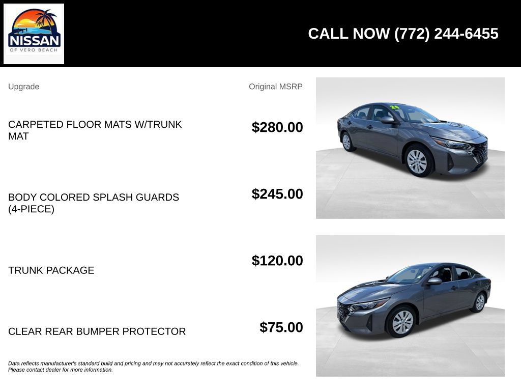 Used 2024 Nissan Sentra S w/ Trunk Package FWD image 6