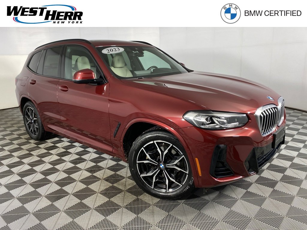 Certified 2023 BMW X3 xDrive30i w/ M Sport Package