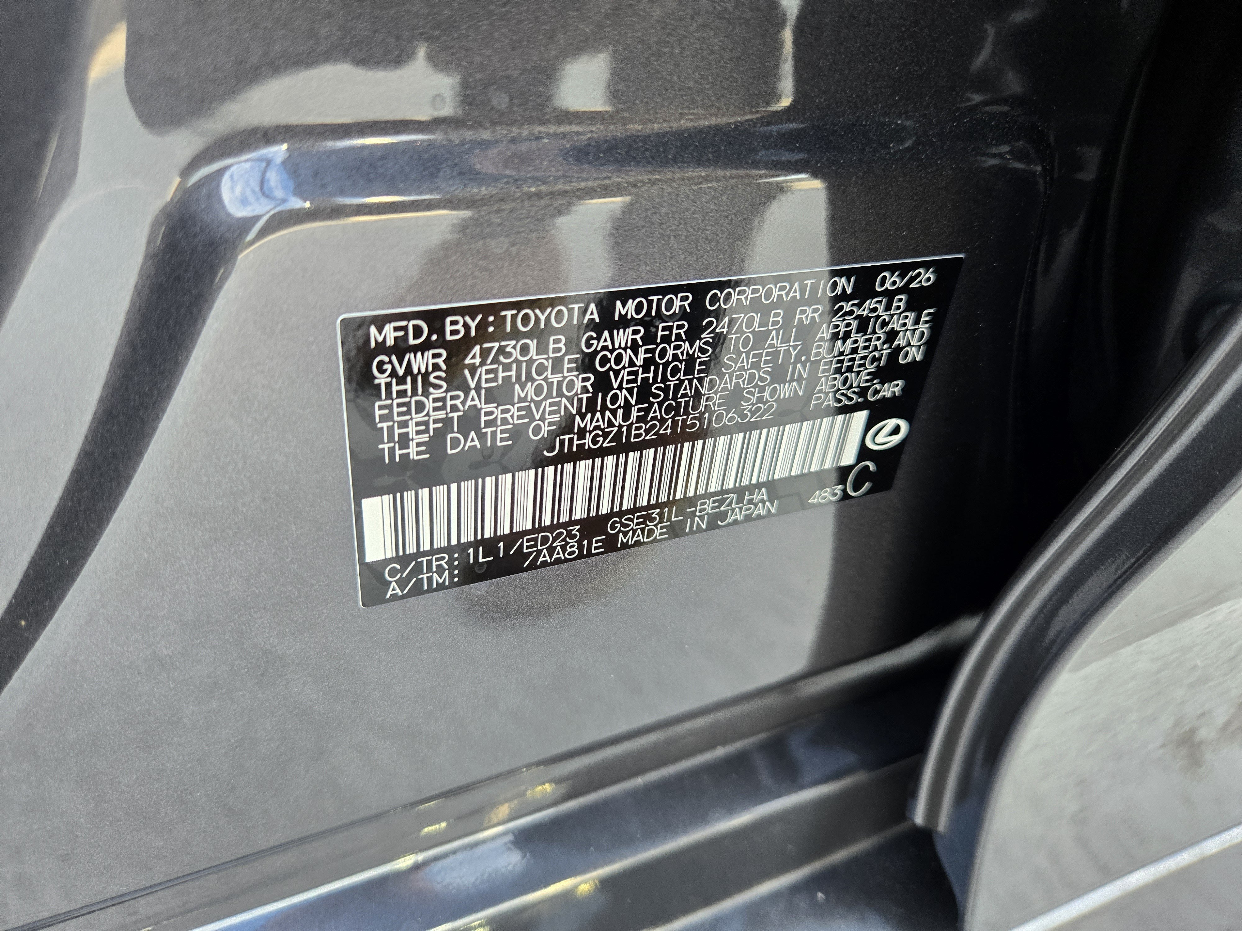 New 2026 Lexus IS 350 F Sport RWD image 26