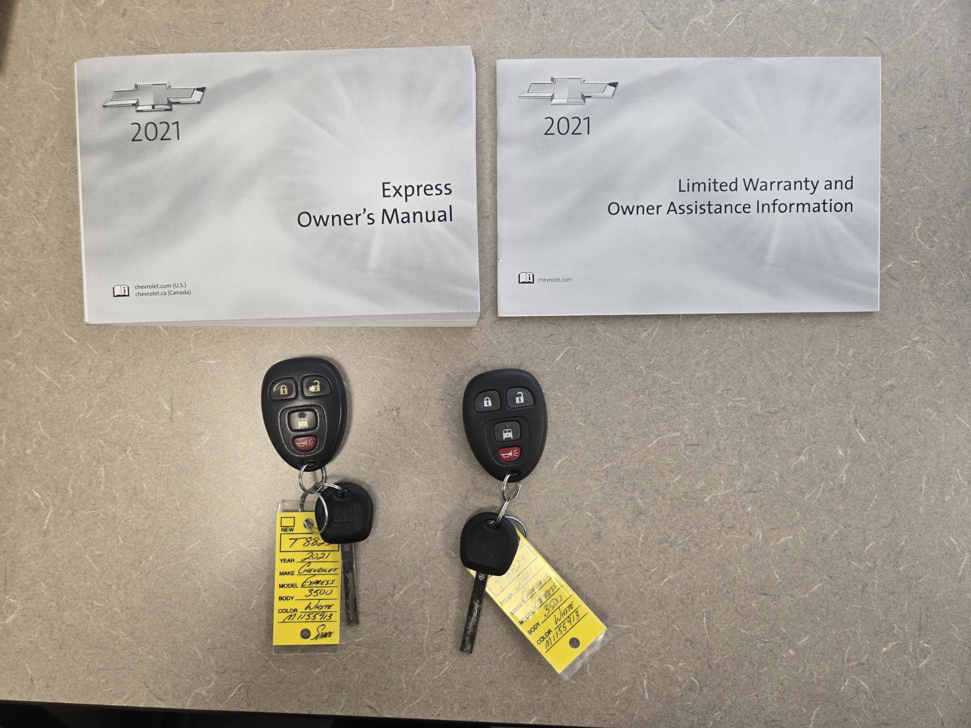 Certified 2021 Chevrolet Express 3500 w/ Driver Convenience Package image 14