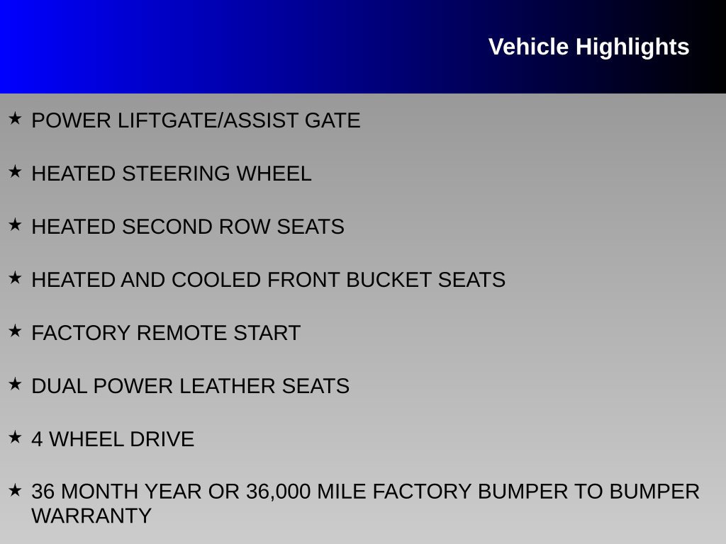 Used 2026 Chevrolet Tahoe High Country AWD/4WD image 12