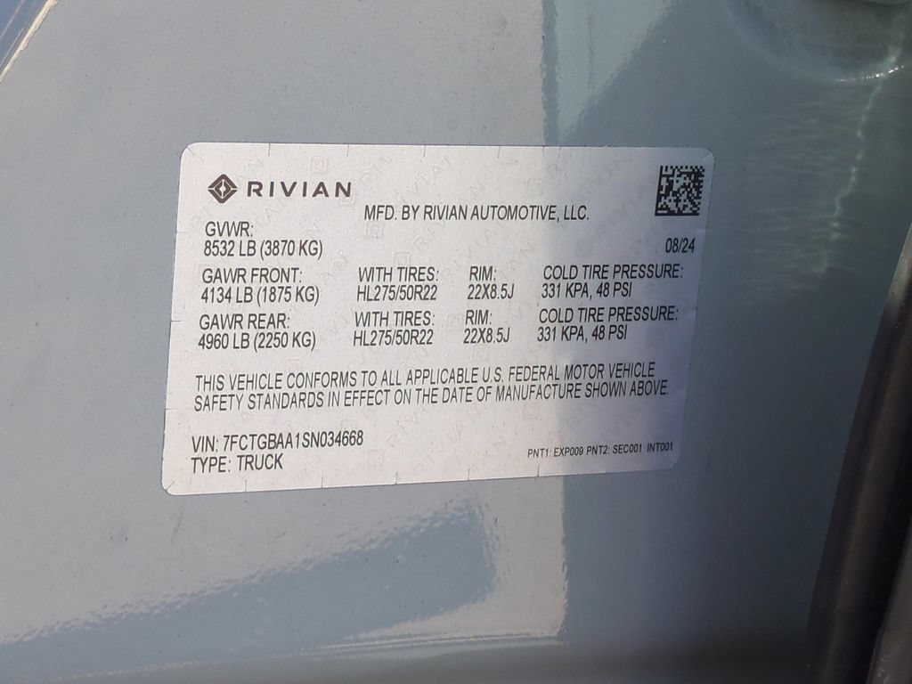 Used 2025 Rivian R1T Adventure AWD/4WD image 25