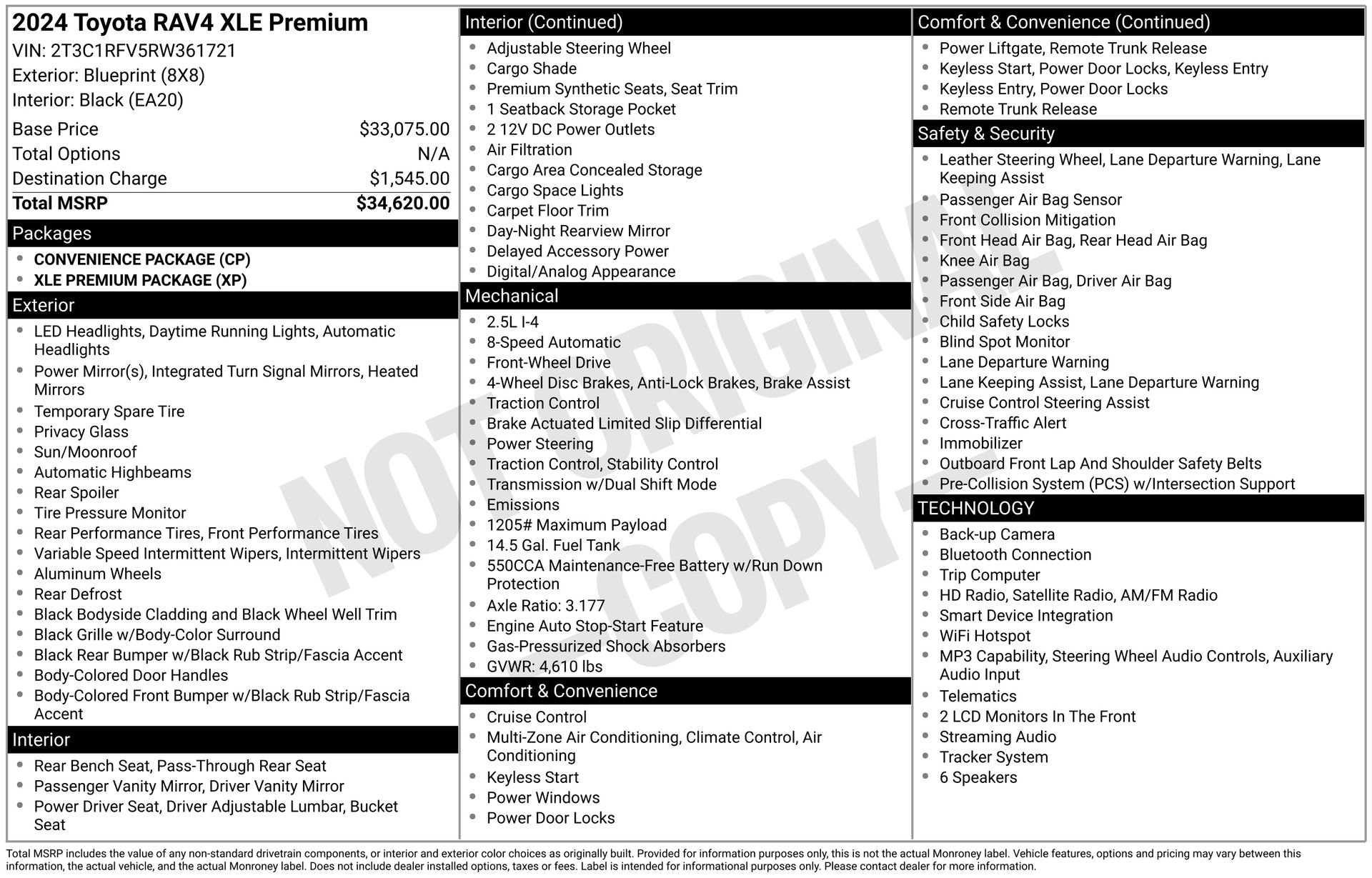 Certified 2024 Toyota RAV4 XLE Premium FWD image 21