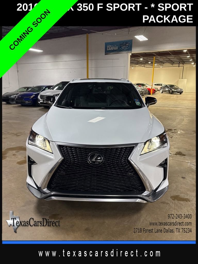 Used 2016 Lexus RX 350 F Sport w/ Accessory Package image 2