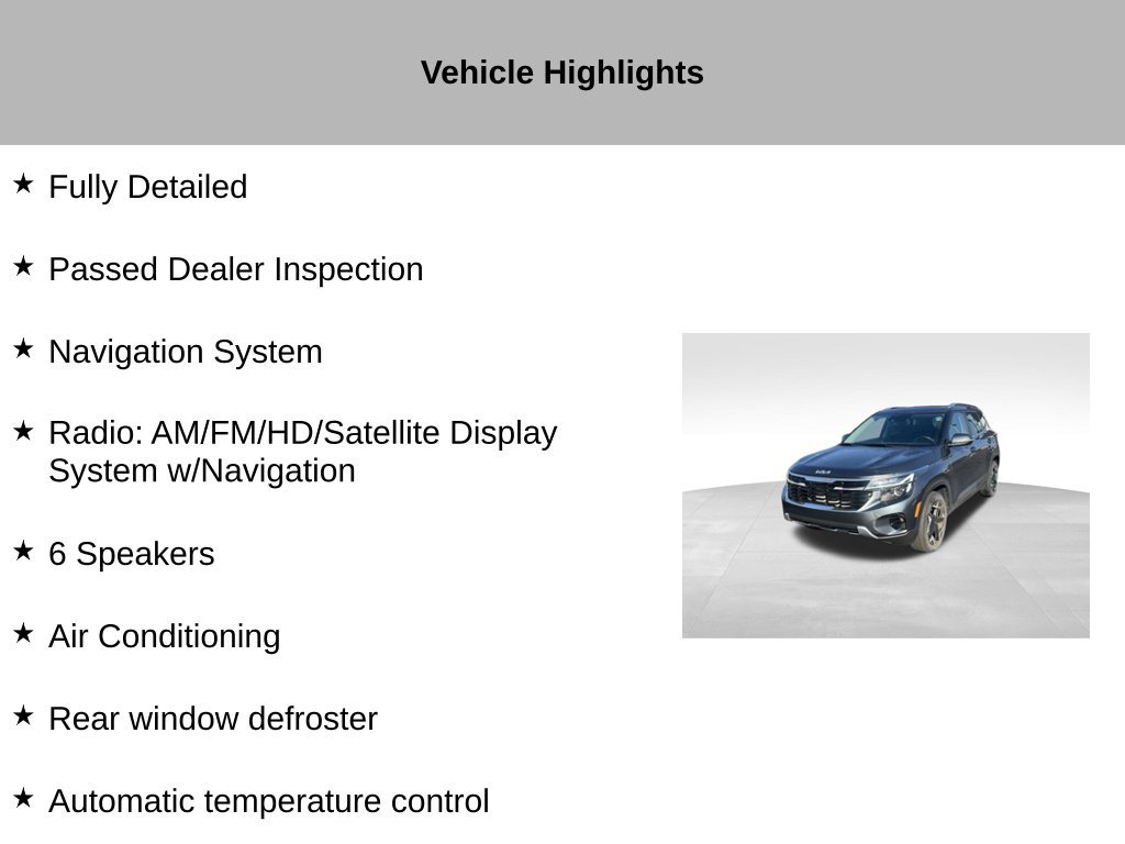 Certified 2024 Kia Seltos EX AWD/4WD image 14