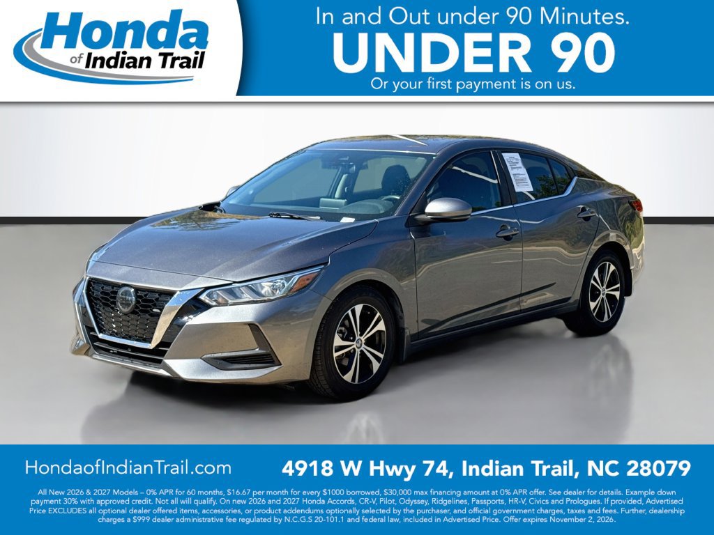 Used 2020 Nissan Sentra SV FWD image 3