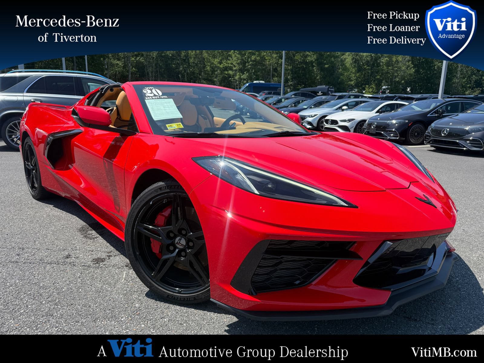 Used 2020 Chevrolet Corvette Stingray Premium Cpe w/ 3LT Preferred Equipment Group RWD image 1