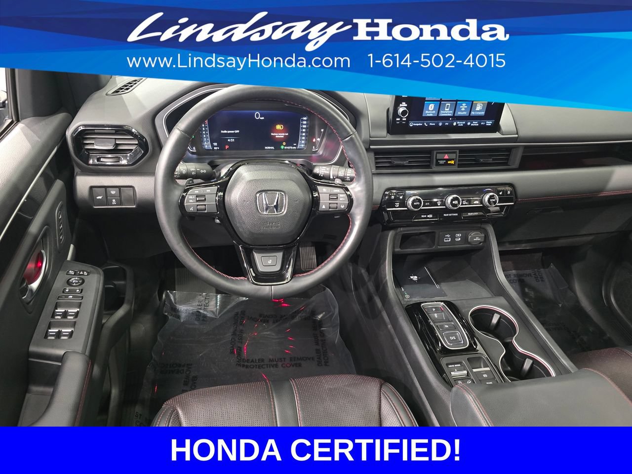 Certified 2025 Honda Pilot Black Edition image 14