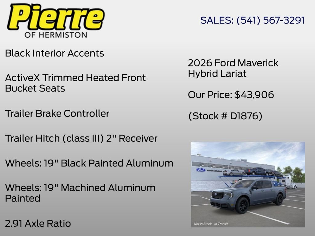 New 2026 Ford Maverick Lariat image 24