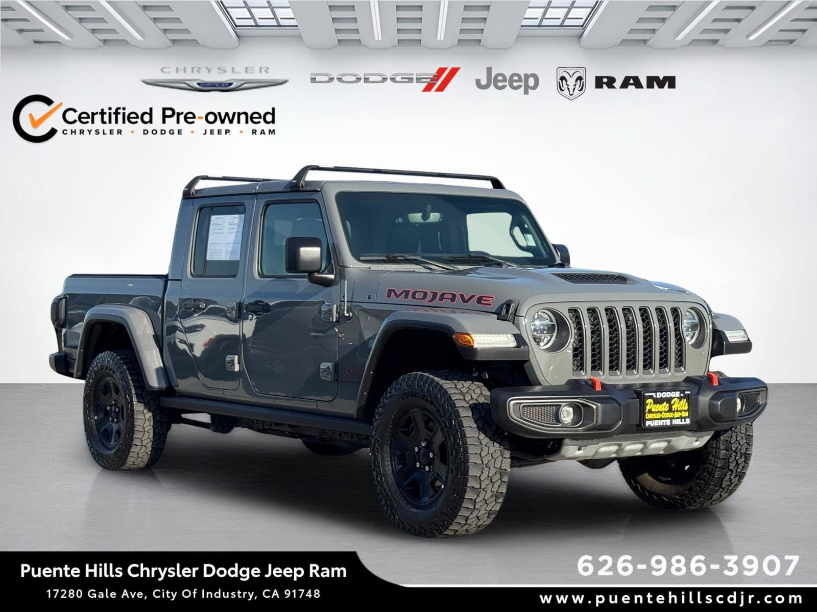 Certified 2022 Jeep Gladiator Mojave w/ LED Lighting Group