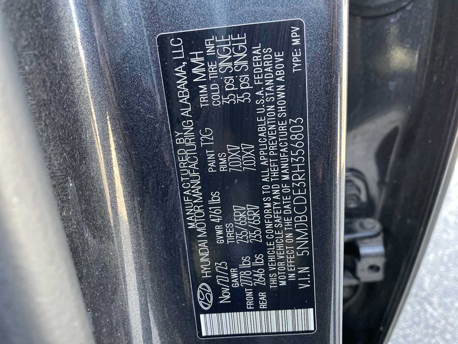 Certified 2024 Hyundai Tucson SEL AWD/4WD image 32