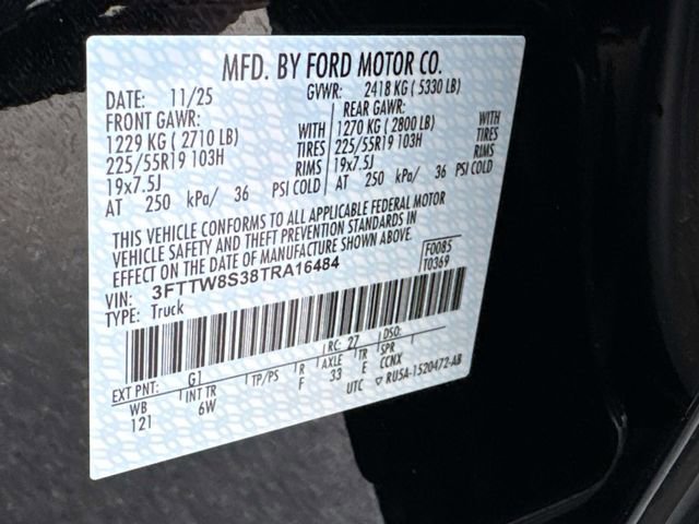 Used 2026 Ford Maverick Lariat w/ Black Appearance Package AWD/4WD image 30
