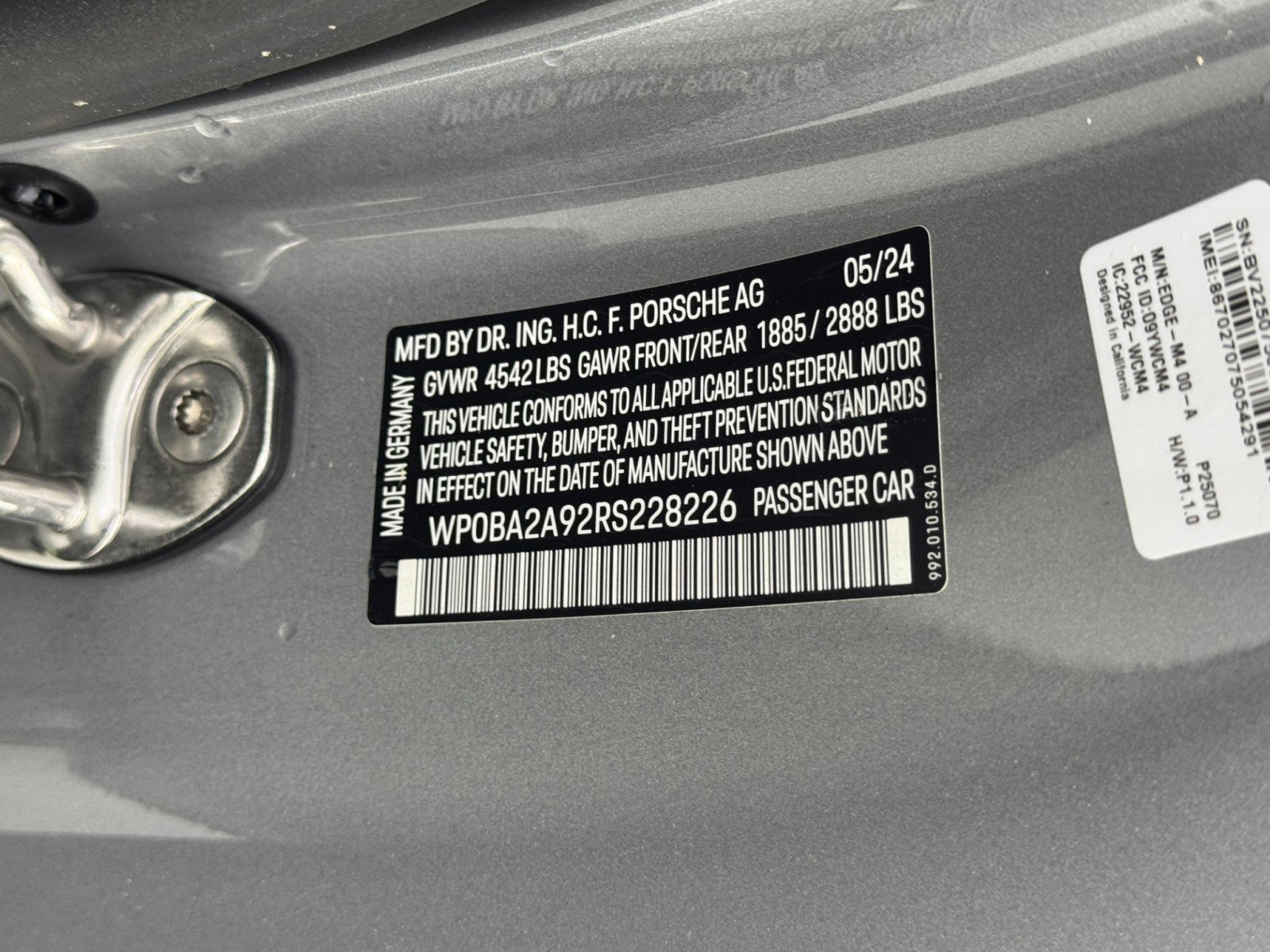 Used 2024 Porsche 911 Targa 4 w/ Premium Package image 42